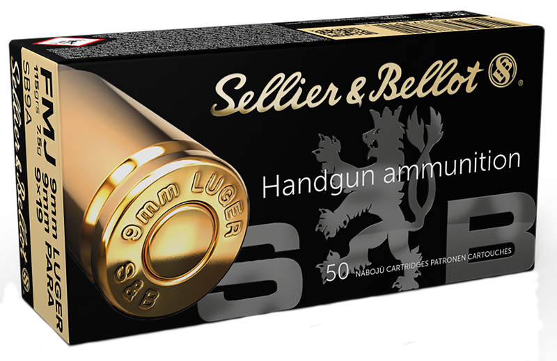 Sellier & Bellot - 9mm FMJ - 50 Pack