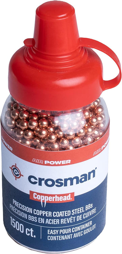 Crosman Copperhead 0737 - .177 Cal Metal BBs - 1500 Pack