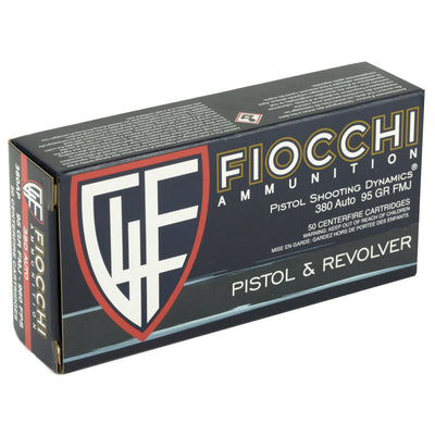 Fiocchi Range Dynamics - 380 Auto FMJ - 50 Pack