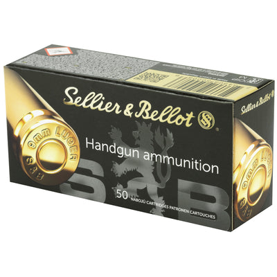Sellier & Bellot - 9mm FMJ - 50 Pack