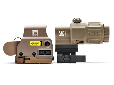 EOTech HHS VIII TAN - Hybrid EXPS3-0 Holographic Sight with 3x Magnifier