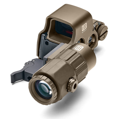 EOTech HHS VIII TAN - Hybrid EXPS3-0 Holographic Sight with 3x Magnifier