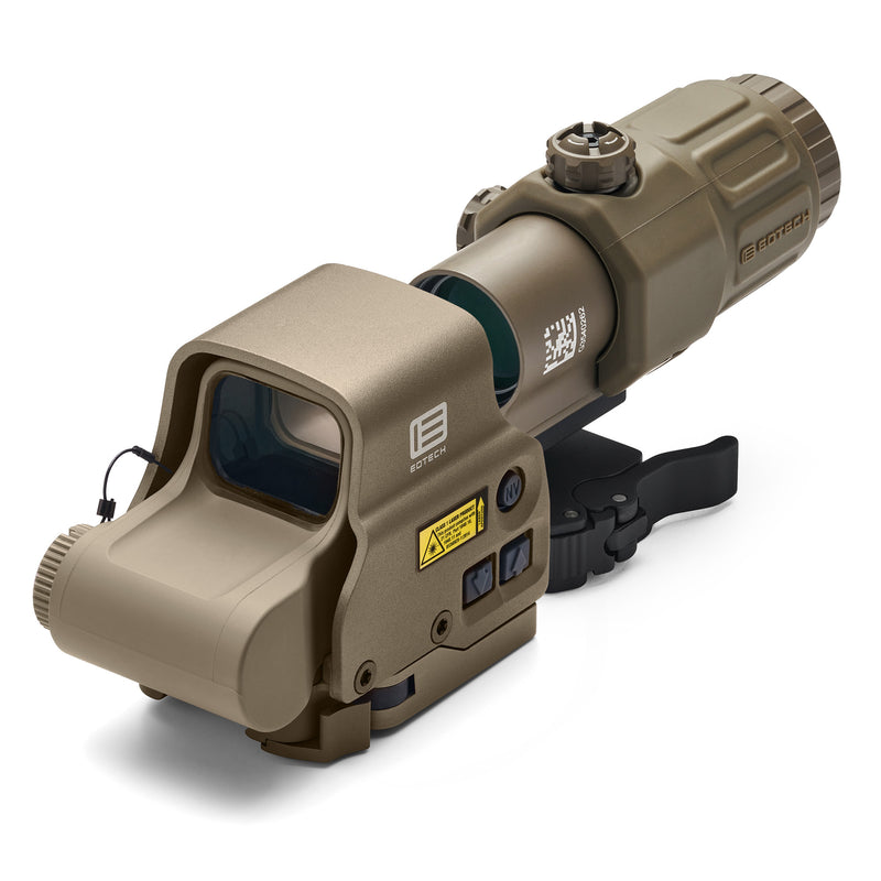 EOTech HHS VIII TAN - Hybrid EXPS3-0 Holographic Sight with 3x Magnifier